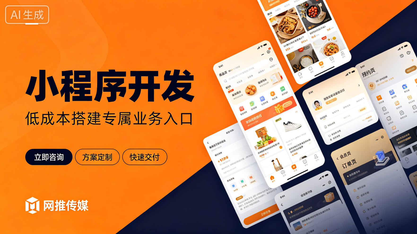 抚顺小程序开发界面展示